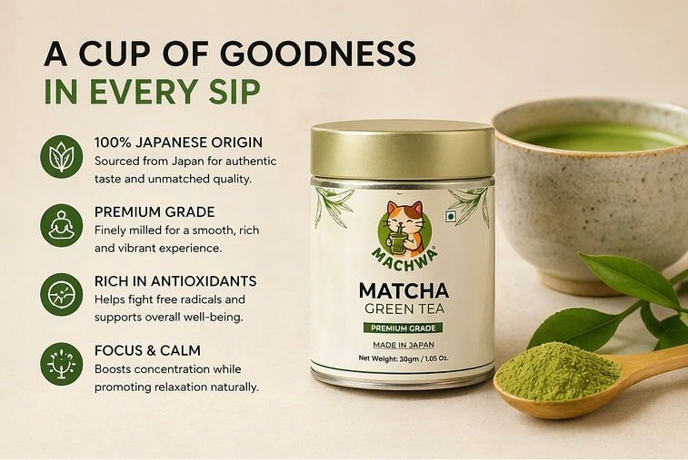 Premium Grade Matcha for Daily Use - 30g