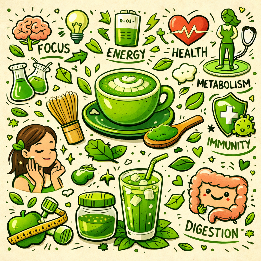 Health Benefits of Drinking Matcha