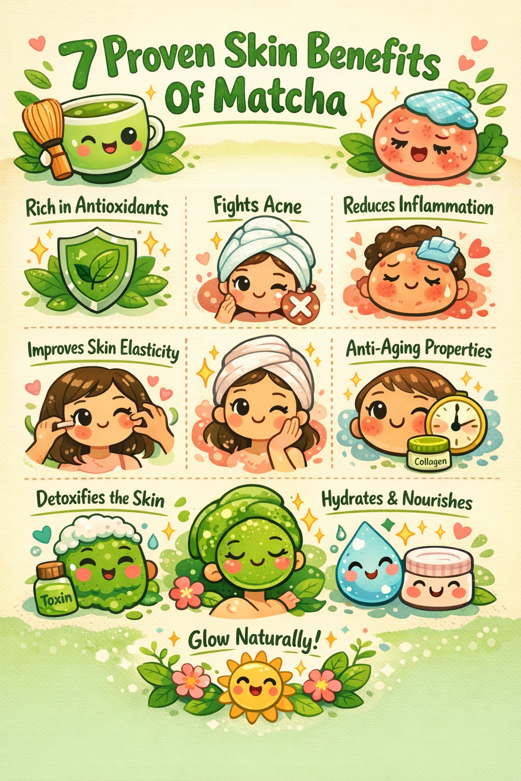 7 Proven Skin Benefits Of Matcha