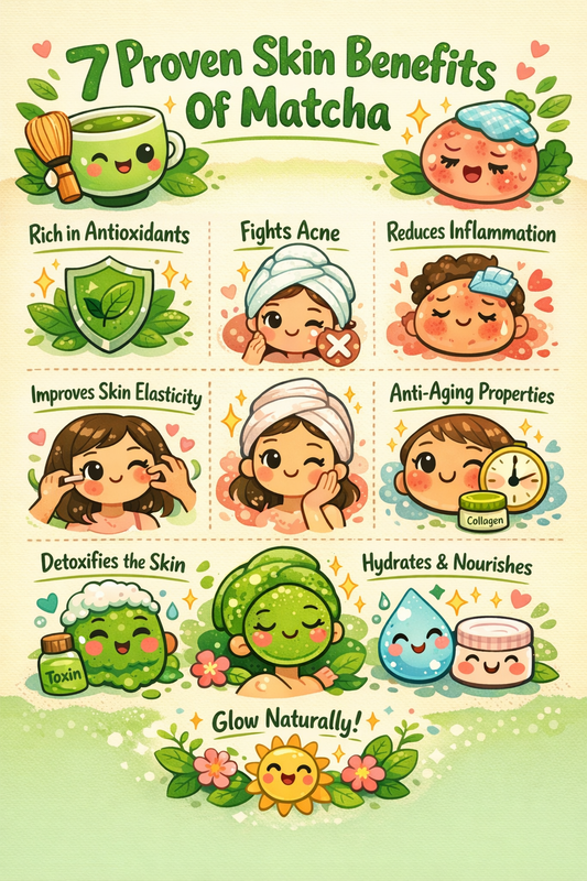 7 Proven Skin Benefits Of Matcha