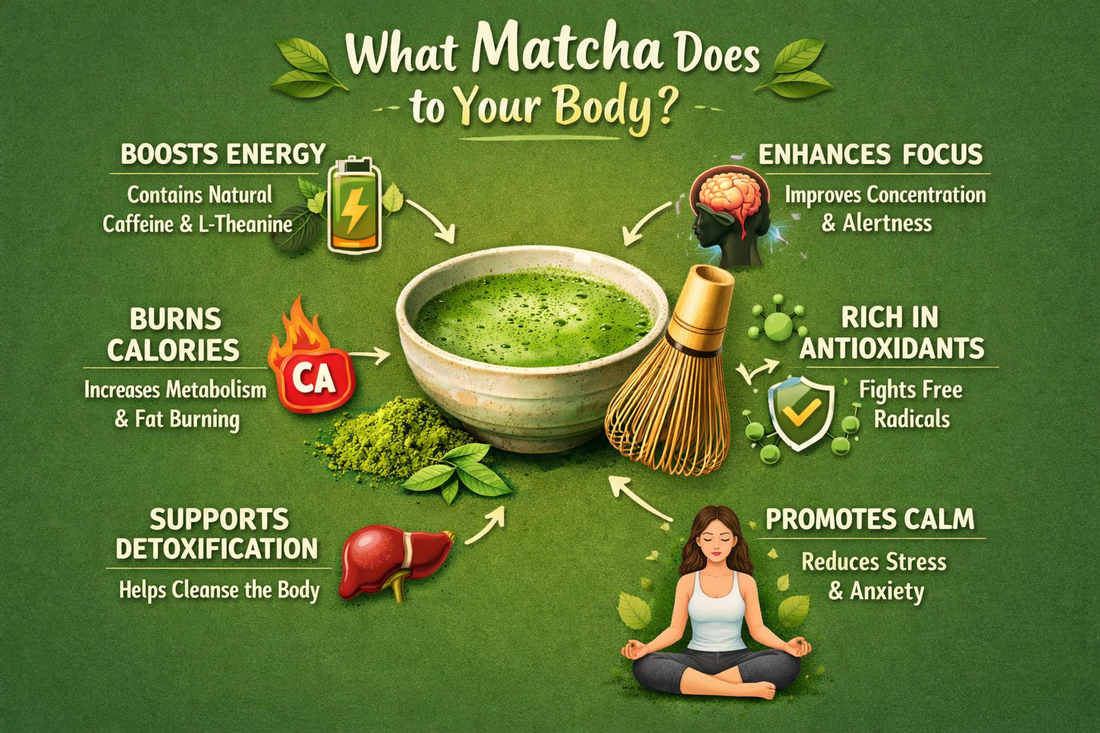 What matcha does to your body ?