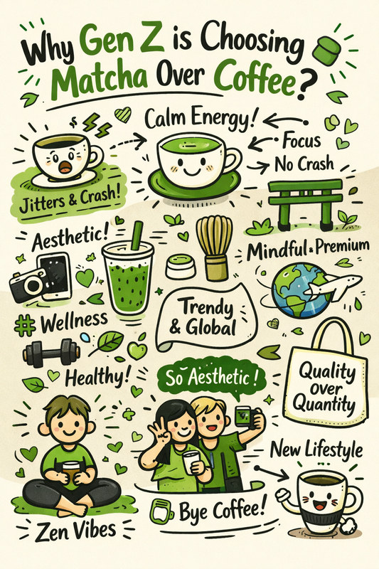 Why is Gen Z choosing matcha over coffee ?