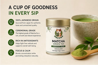 Ceremonial Grade A Matcha | First Harvest | 30g |